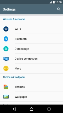 Press Bluetooth.