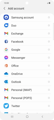 Press Google.